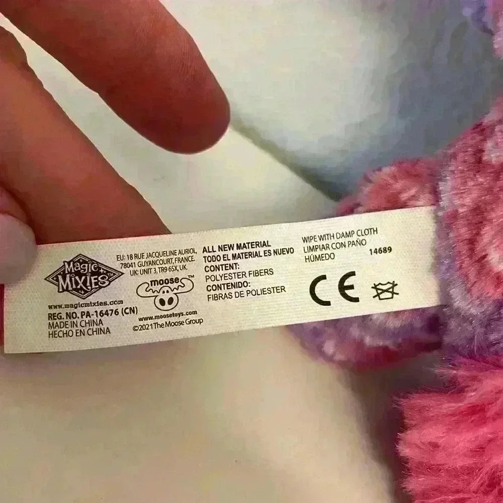Magic Mixies Pink Purple Doll‎ Magical Misting Plush Lights Sounds GLOW IN DARK